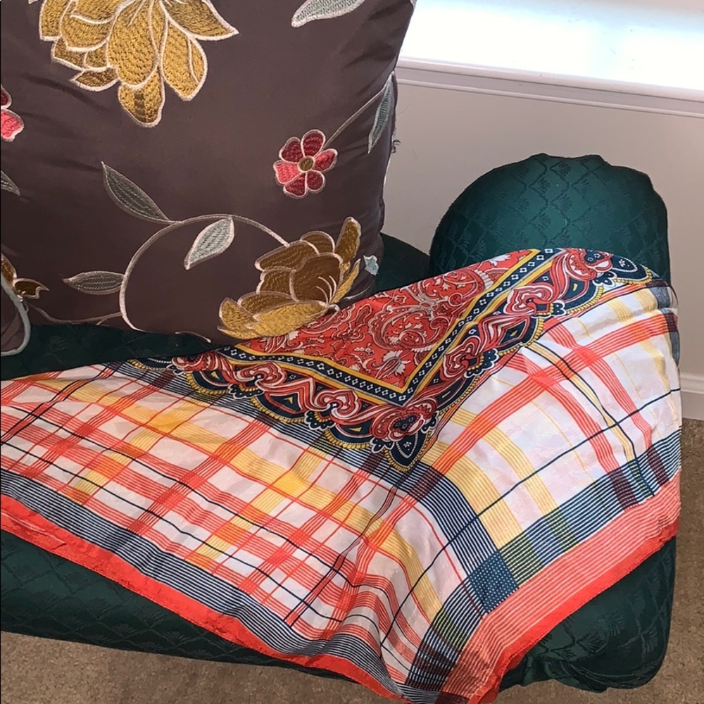 Vintage women’s silk scarf